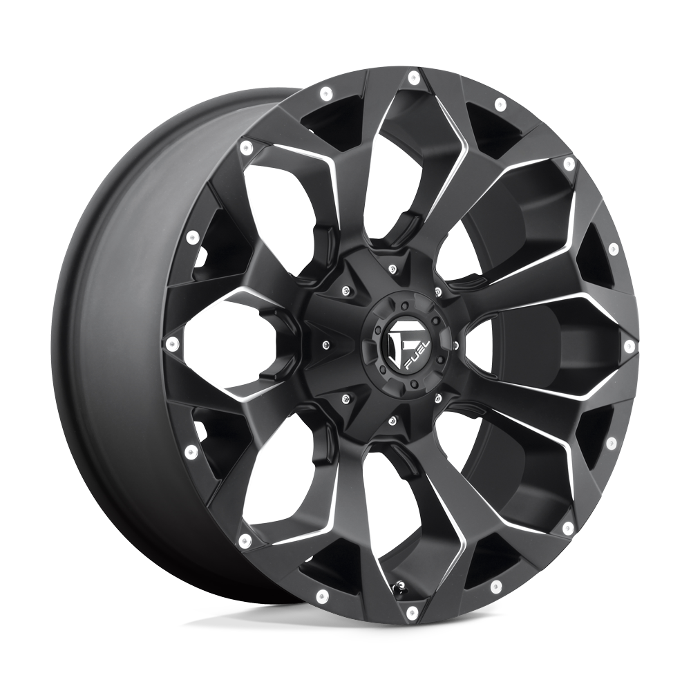 Fuel D546 ASSAULT MATTE BLACK MILLED