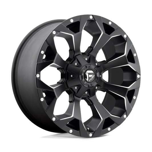 Fuel D546 ASSAULT MATTE BLACK MILLED
