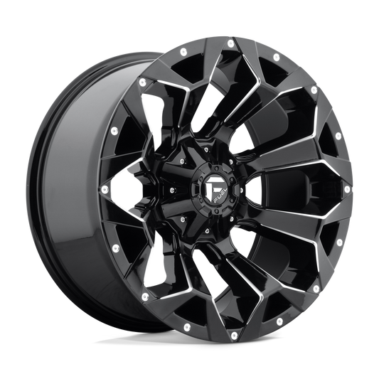 Fuel D576 ASSAULT GLOSS BLACK MILLED