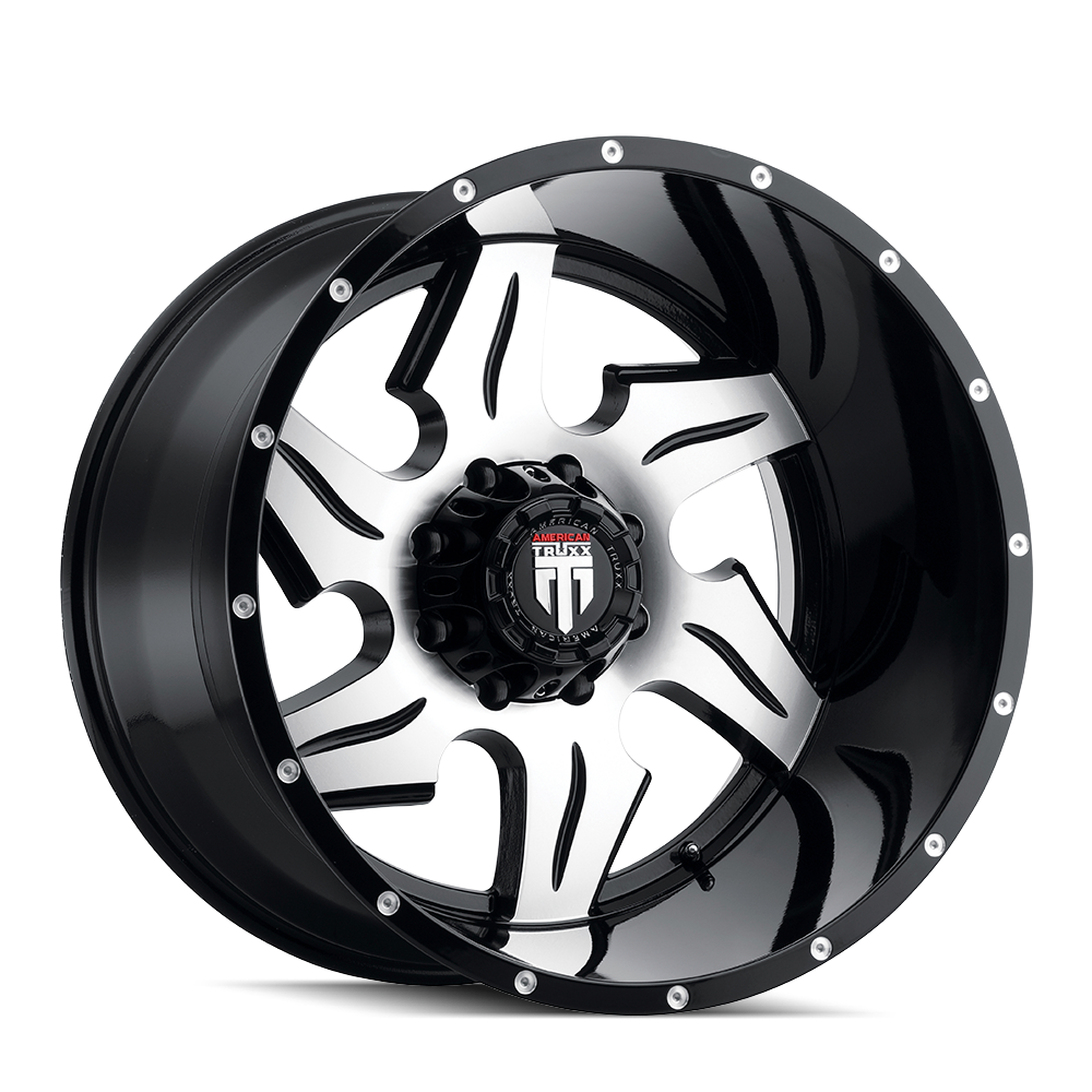 AMERICAN TRUXX NINJA GLOSS BLACK MILLED