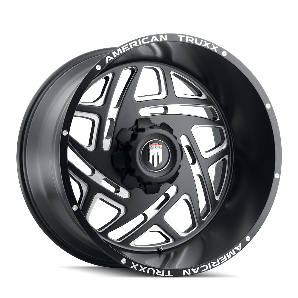 AMERICAN TRUXX COSMOS SATIN BLACK MILLED