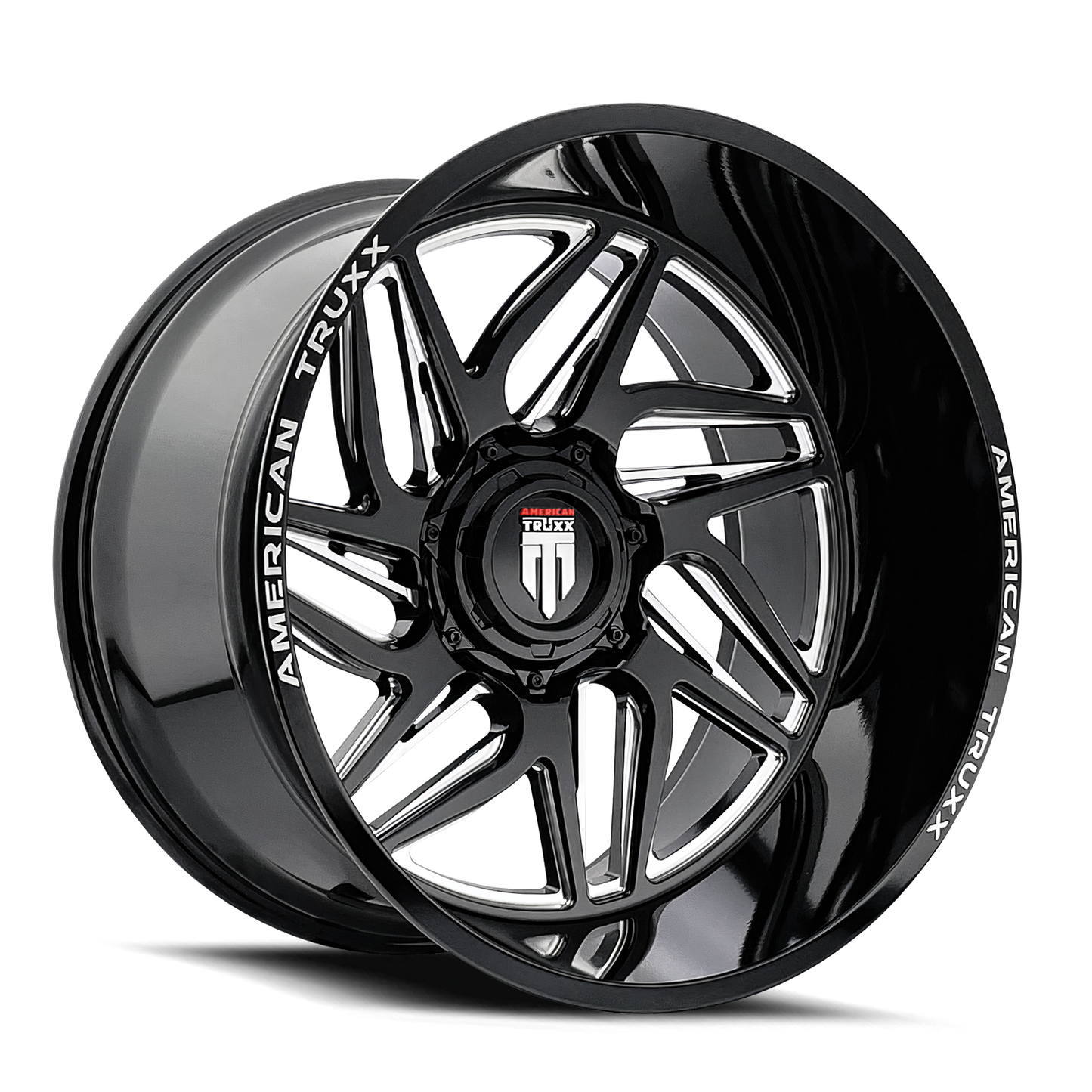 AMERICAN TRUXX GOLIATH GLOSS BLACK MILLED