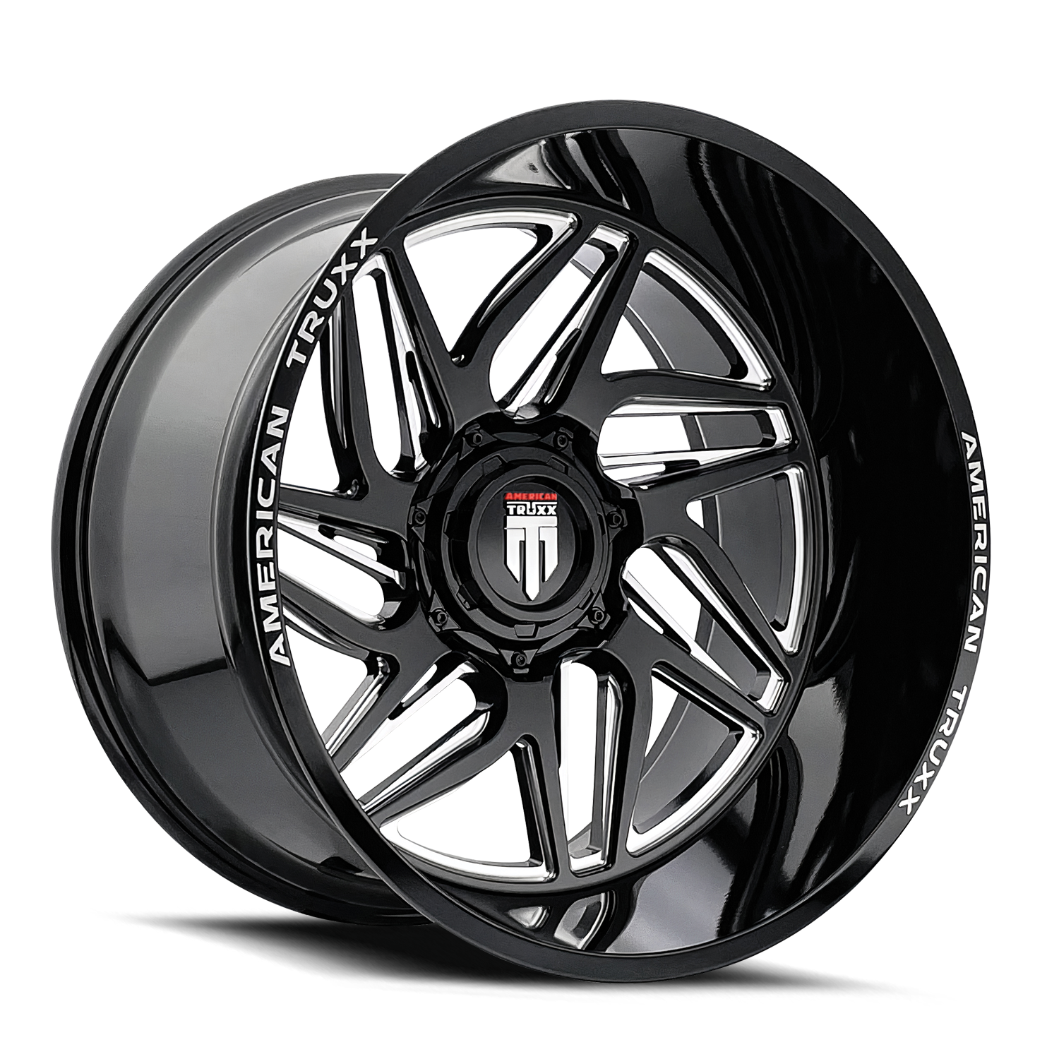 AMERICAN TRUXX GOLIATH GLOSS BLACK MILLED