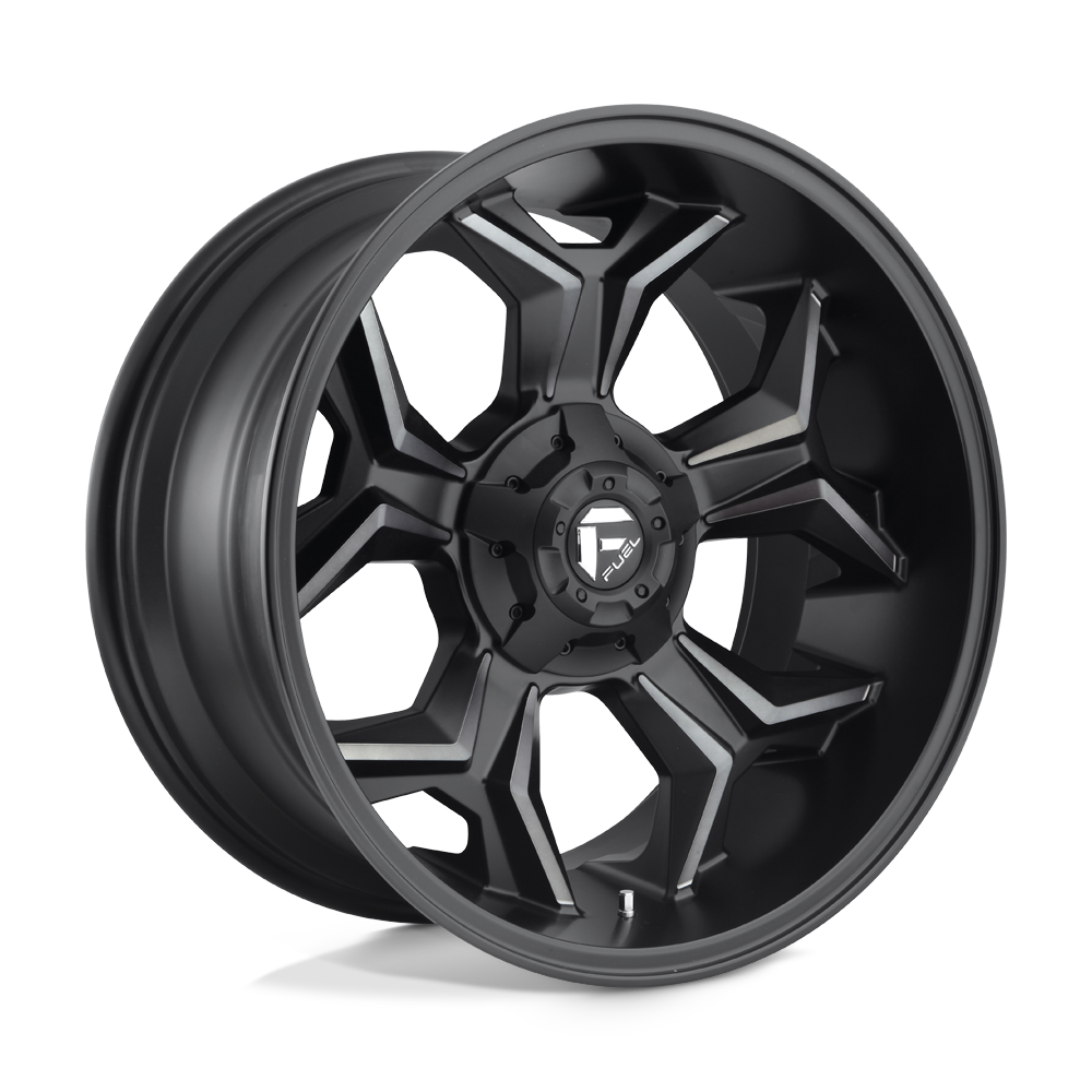 Fuel D605 AVENGER MATTE BLACK DOUBLE DARK TINT