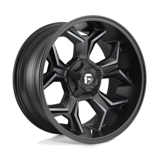 Fuel D605 AVENGER MATTE BLACK DOUBLE DARK TINT