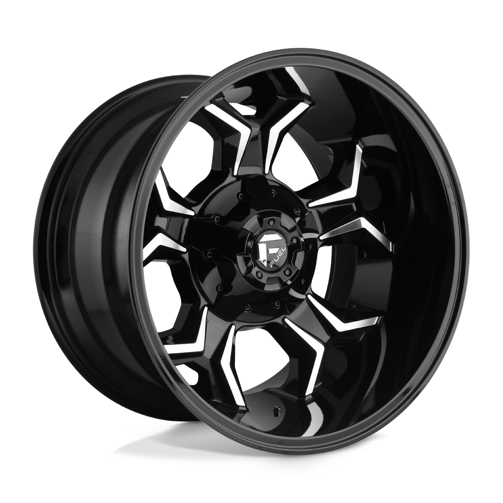 Fuel D606 AVENGER GLOSS BLACK MILLED