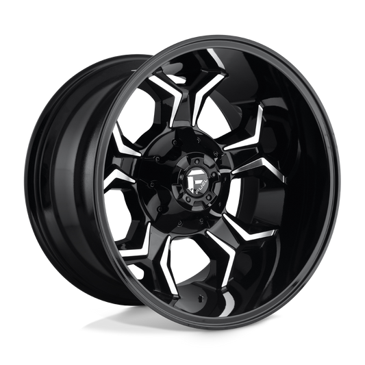 Fuel D606 AVENGER GLOSS BLACK MILLED