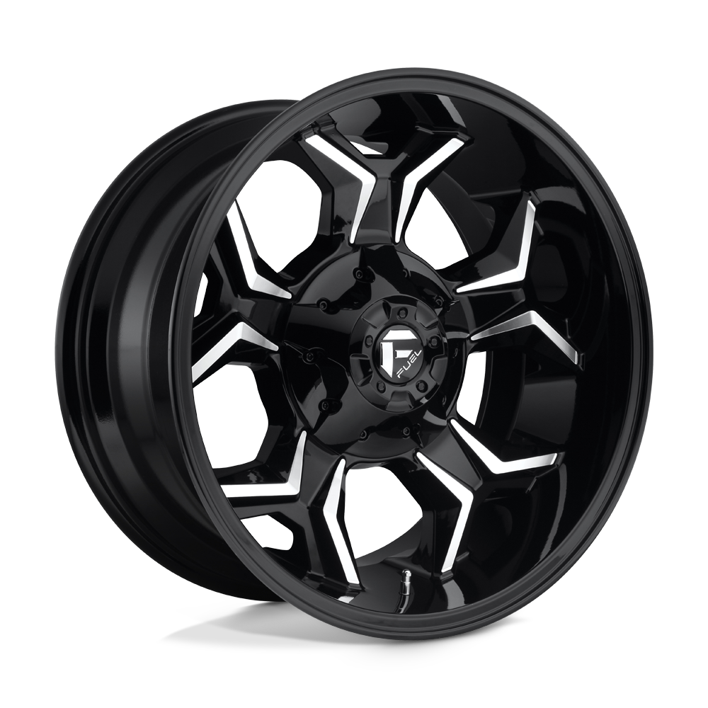 Fuel D606 AVENGER GLOSS BLACK MILLED