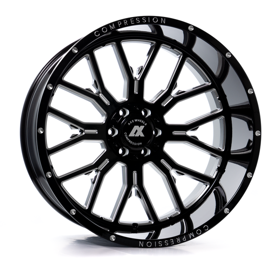 Axe AX6.0 Custom Wheel Gloss Black Milled
