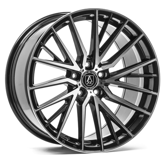 Axe EX40 Custom Wheel Black and Polished Face