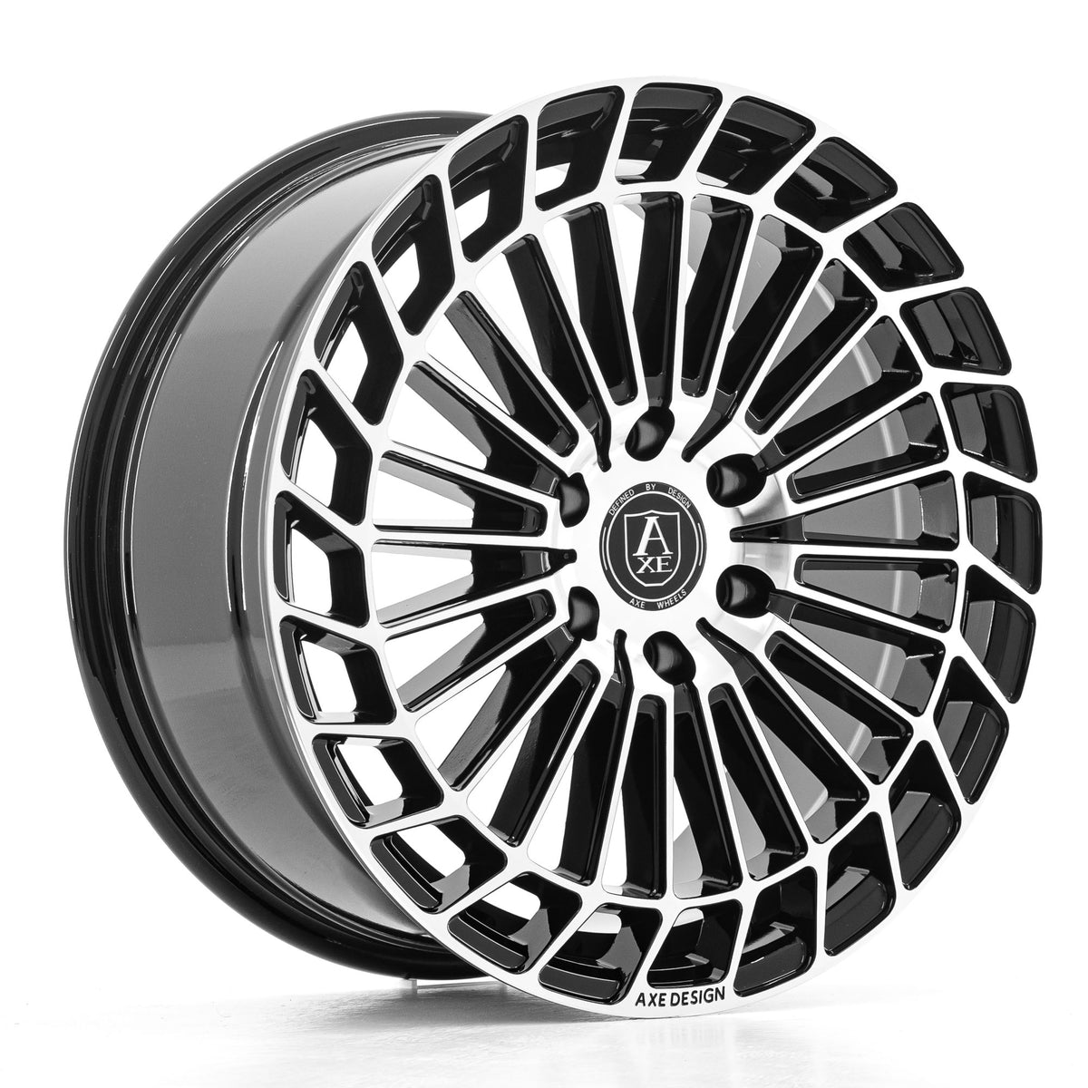 Axe EX45 Custom Wheel Black and Polished Face