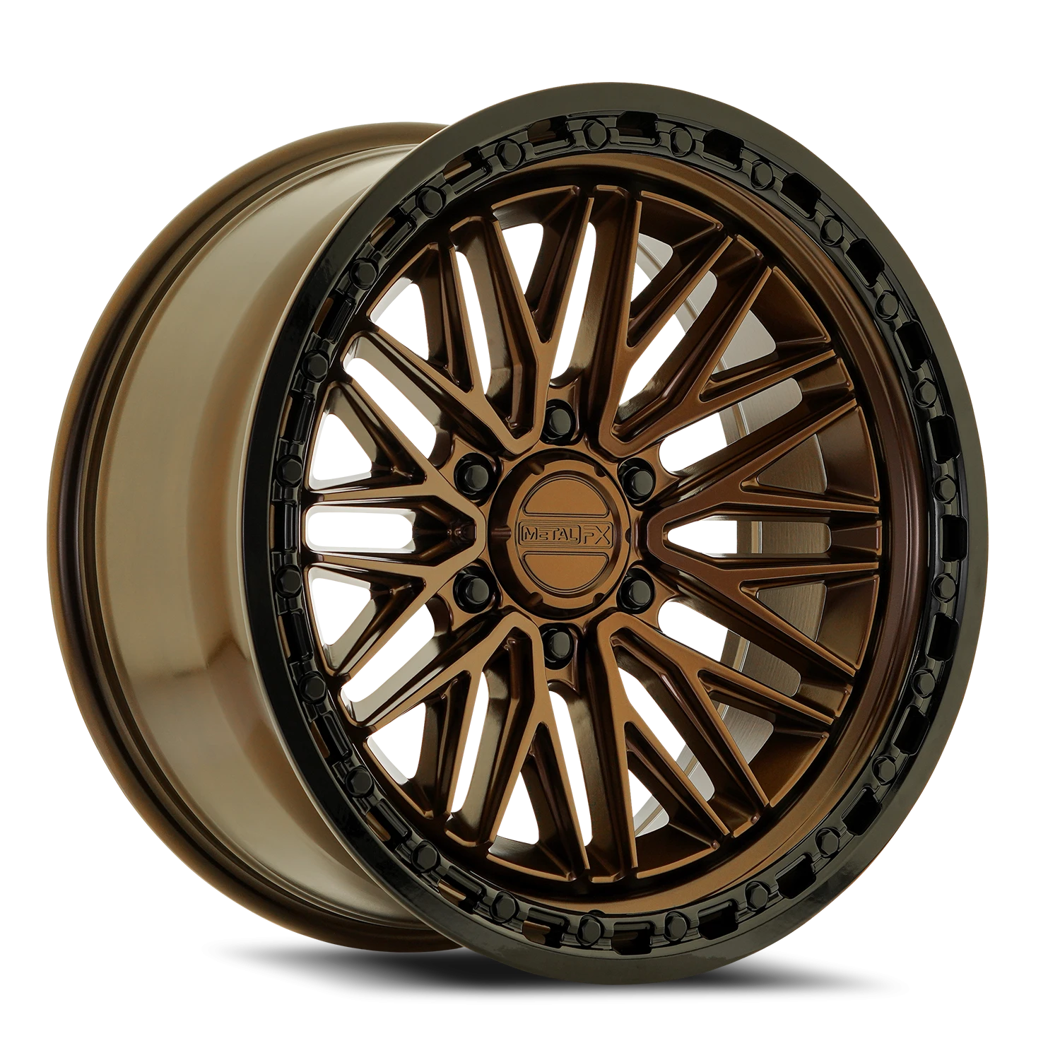 Metal-FX Alpha Truck Wheel Smoked Bronze