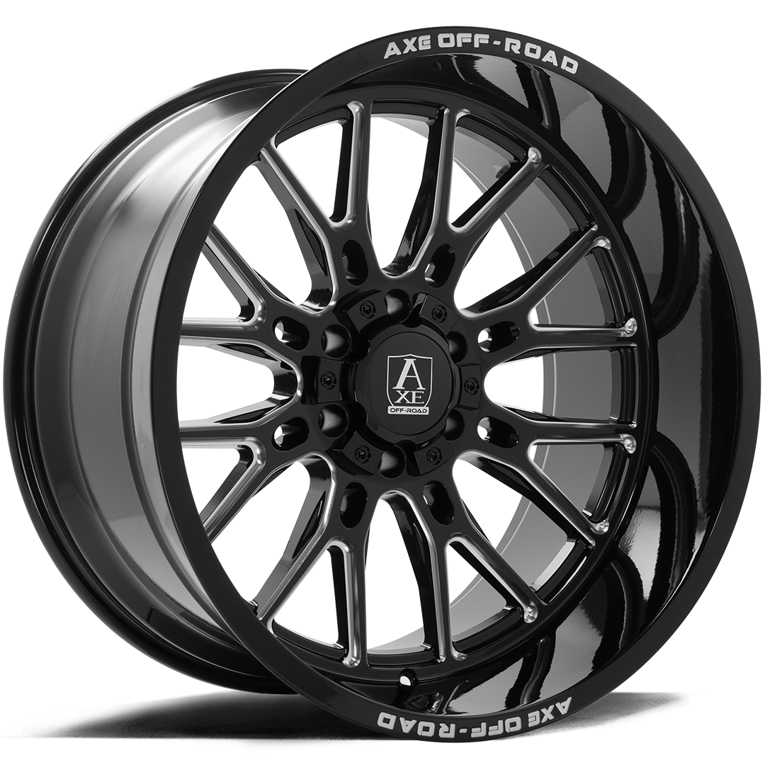 Axe ATLAS Custom Wheel Gloss Black Milled