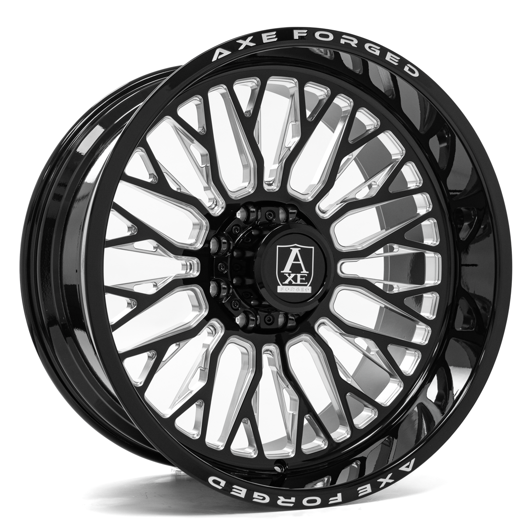 Axe AF16 Smooth Custom Wheel Gloss Black Milled