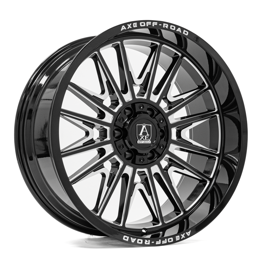 Axe ECHO Custom Wheel Gloss Black Milled