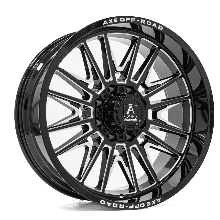 Axe ECHO Custom Wheel Gloss Black Milled