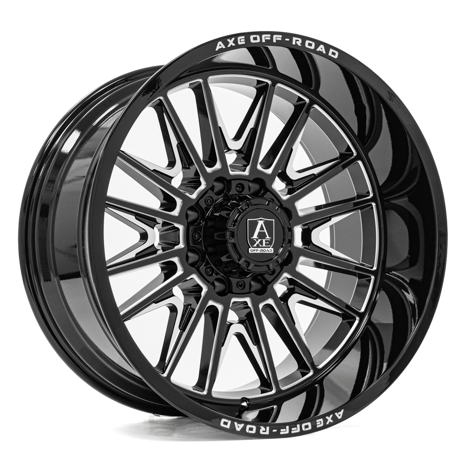 Axe ECHO Custom Wheel Gloss Black Milled