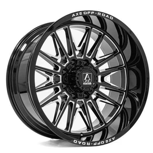 Axe ECHO Custom Wheel Gloss Black Milled