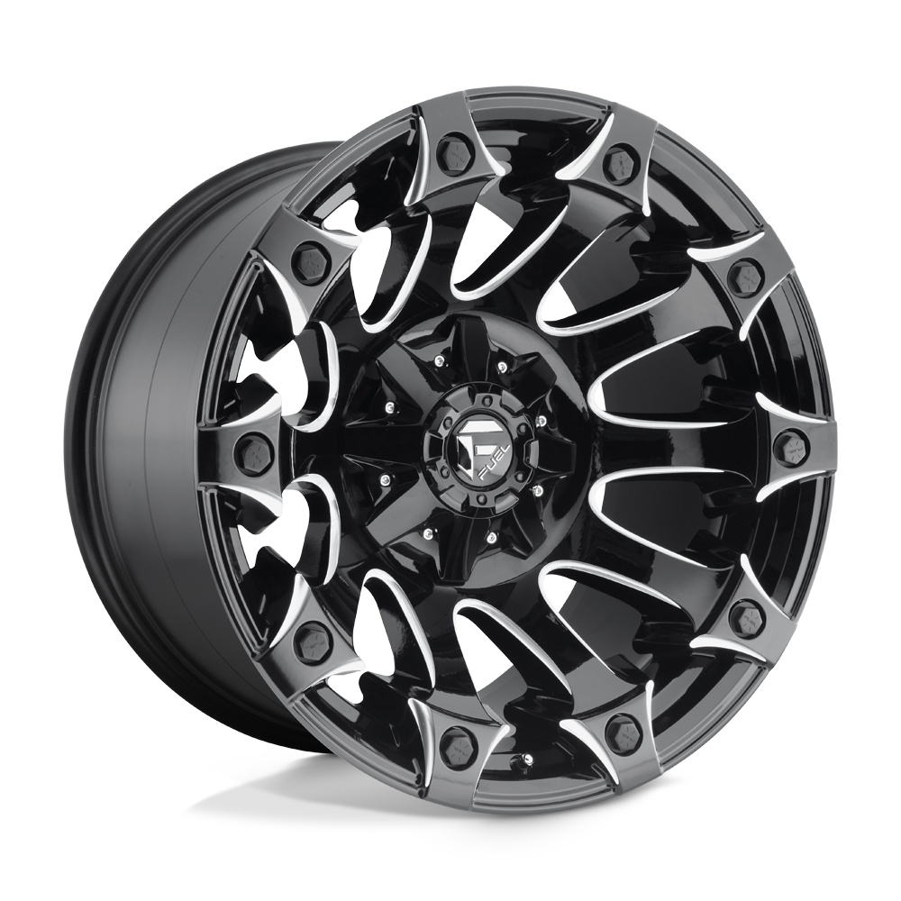 Fuel D578 BATTLE AXE GLOSS BLACK MILLED