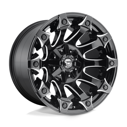 Fuel D578 BATTLE AXE GLOSS BLACK MILLED