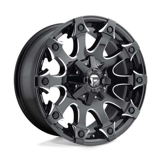 Fuel D578 BATTLE AXE GLOSS BLACK MILLED