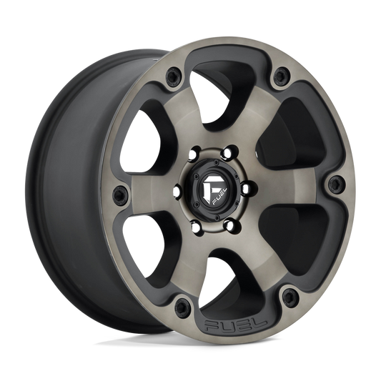 Fuel D564 BEAST MATTE BLACK DOUBLE DARK TINT