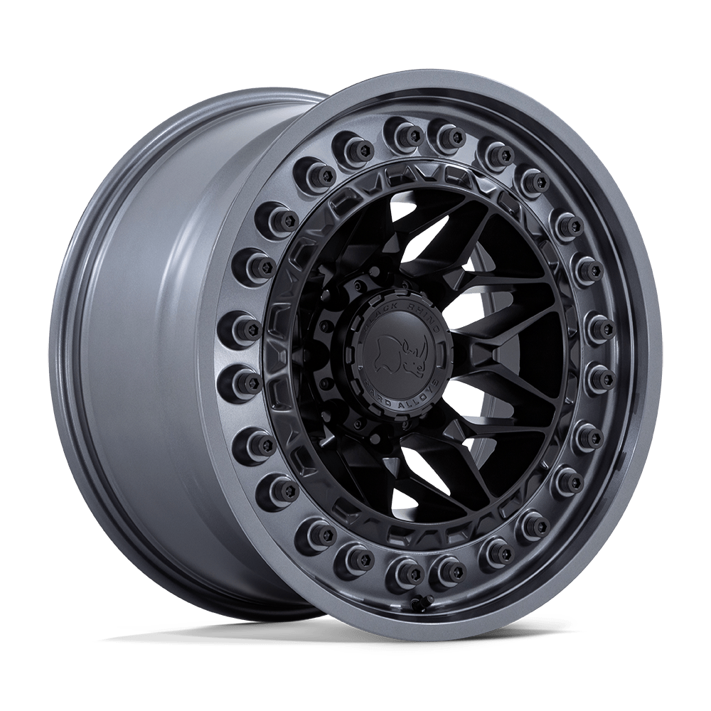 Black Rhino Hard Alloys ALPHA MATTE BLACK WITH GUNMETAL LIP