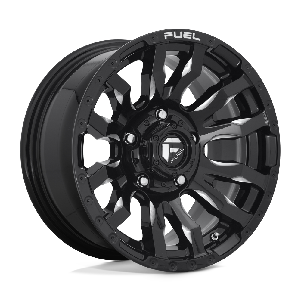 Fuel D673 BLITZ GLOSS BLACK MILLED