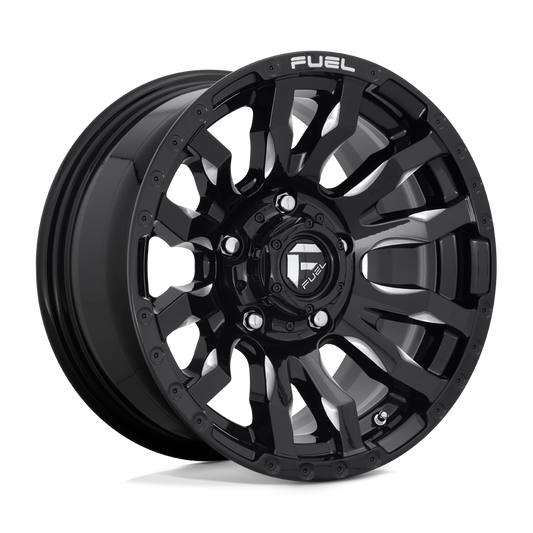 Fuel D673 BLITZ GLOSS BLACK MILLED