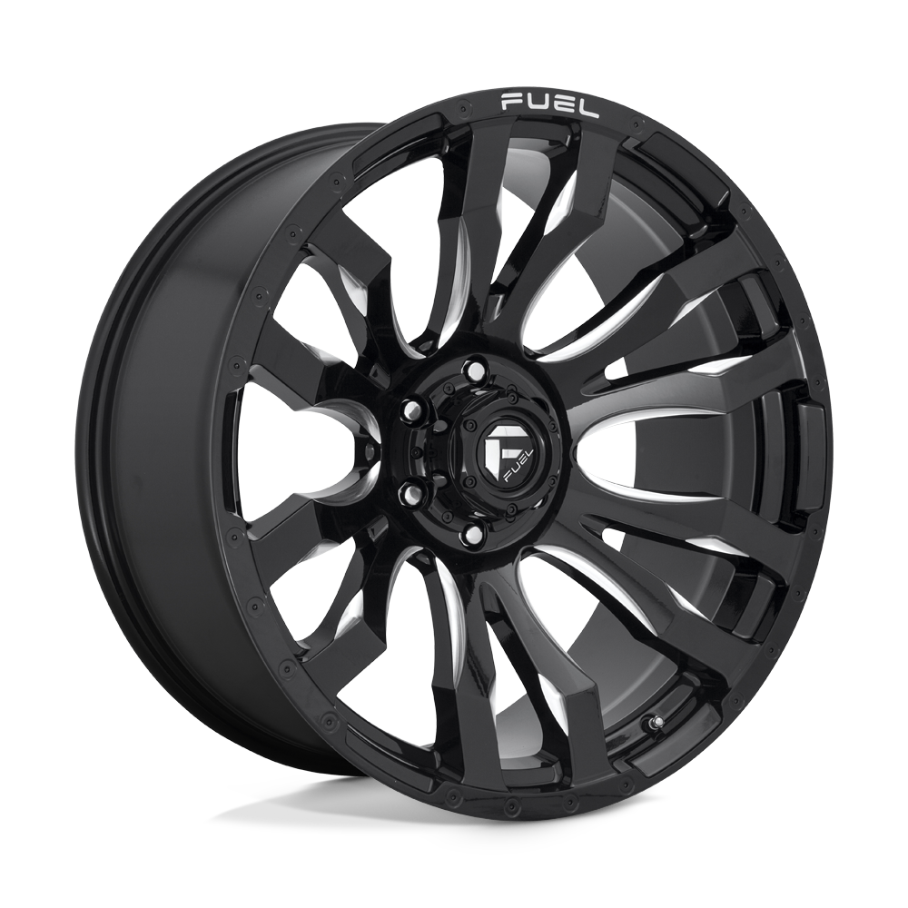 Fuel D673 BLITZ GLOSS BLACK MILLED