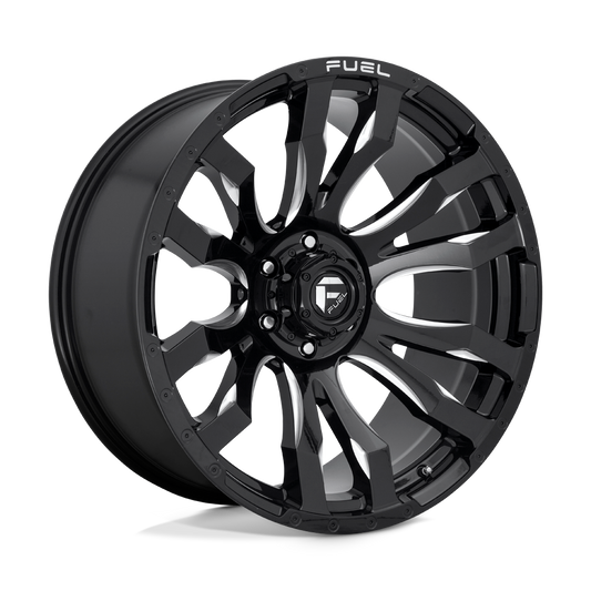 Fuel D673 BLITZ GLOSS BLACK MILLED