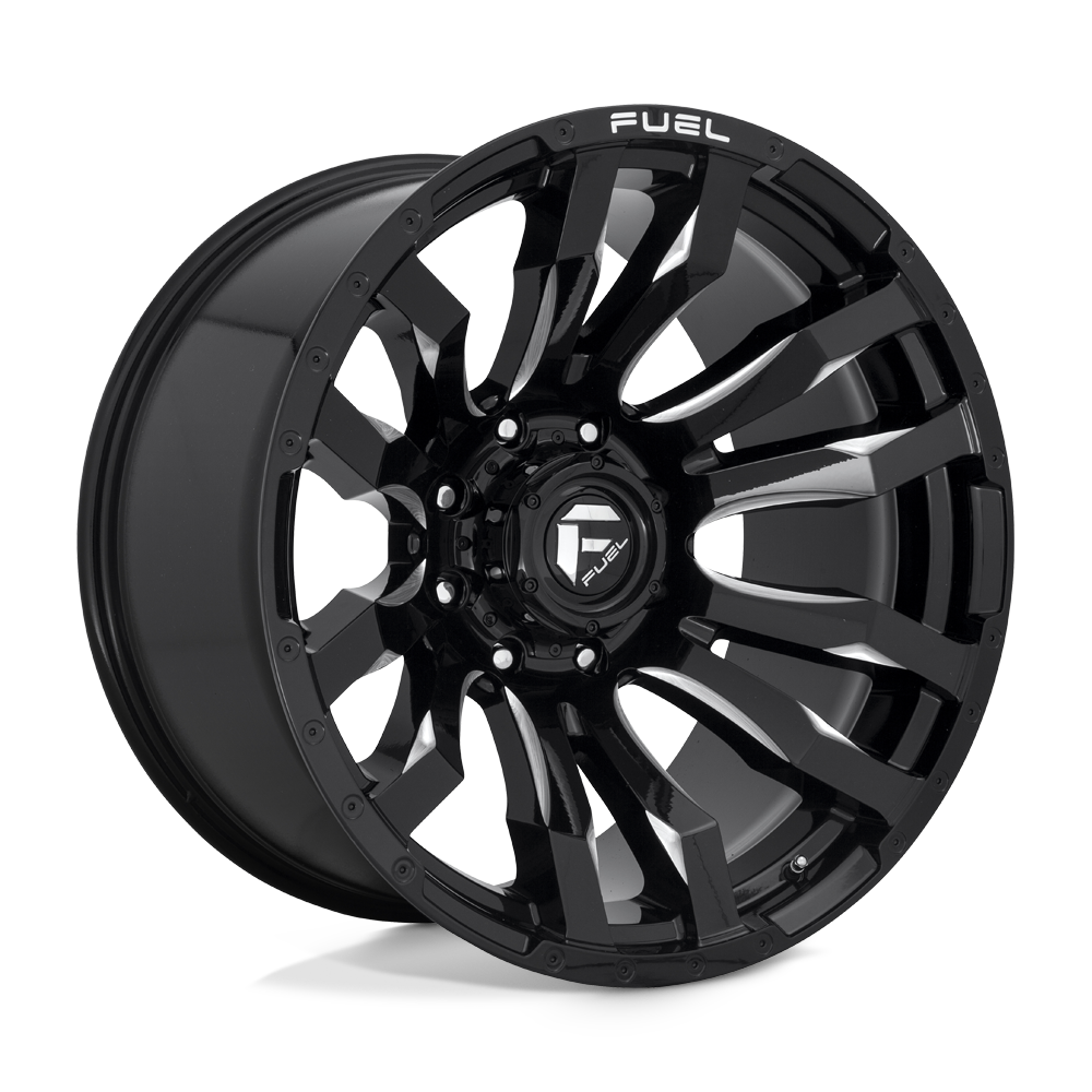 Fuel D673 BLITZ GLOSS BLACK MILLED