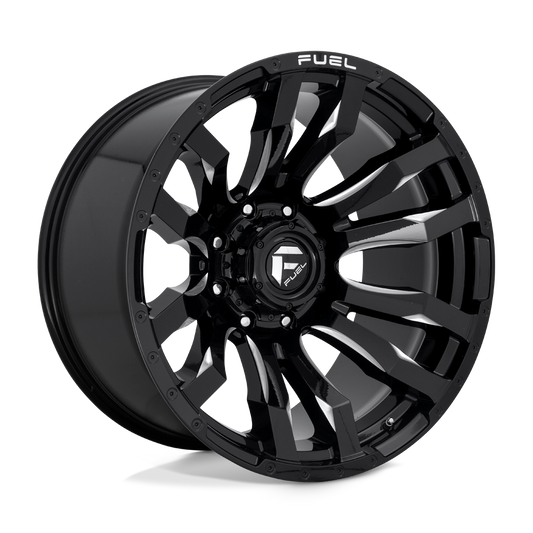 Fuel D673 BLITZ GLOSS BLACK MILLED
