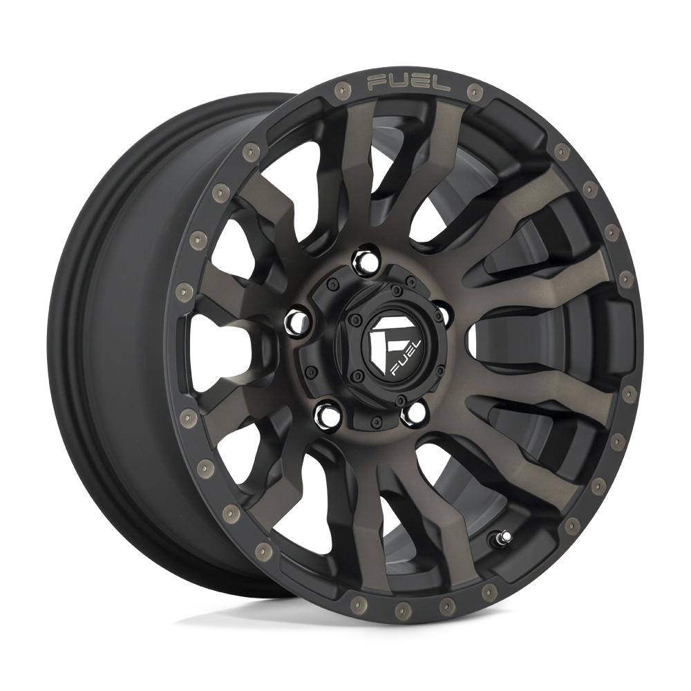 Fuel D674 BLITZ MATTE BLACK DOUBLE DARK TINT