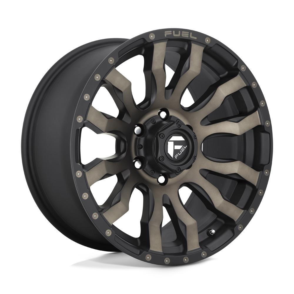 Fuel D674 BLITZ MATTE BLACK DOUBLE DARK TINT