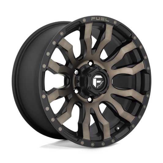 Fuel D674 BLITZ MATTE BLACK DOUBLE DARK TINT