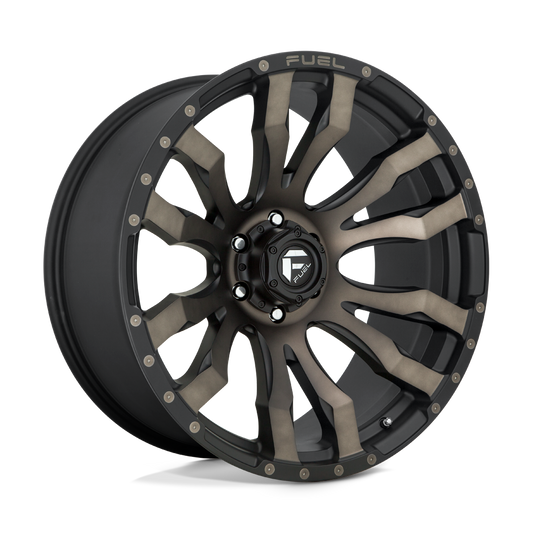 Fuel D674 BLITZ MATTE BLACK DOUBLE DARK TINT