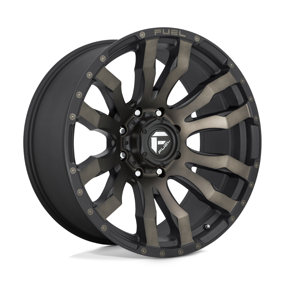 Fuel D674 BLITZ MATTE BLACK DOUBLE DARK TINT