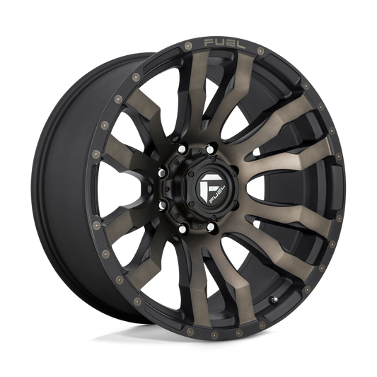 Fuel D674 BLITZ MATTE BLACK DOUBLE DARK TINT