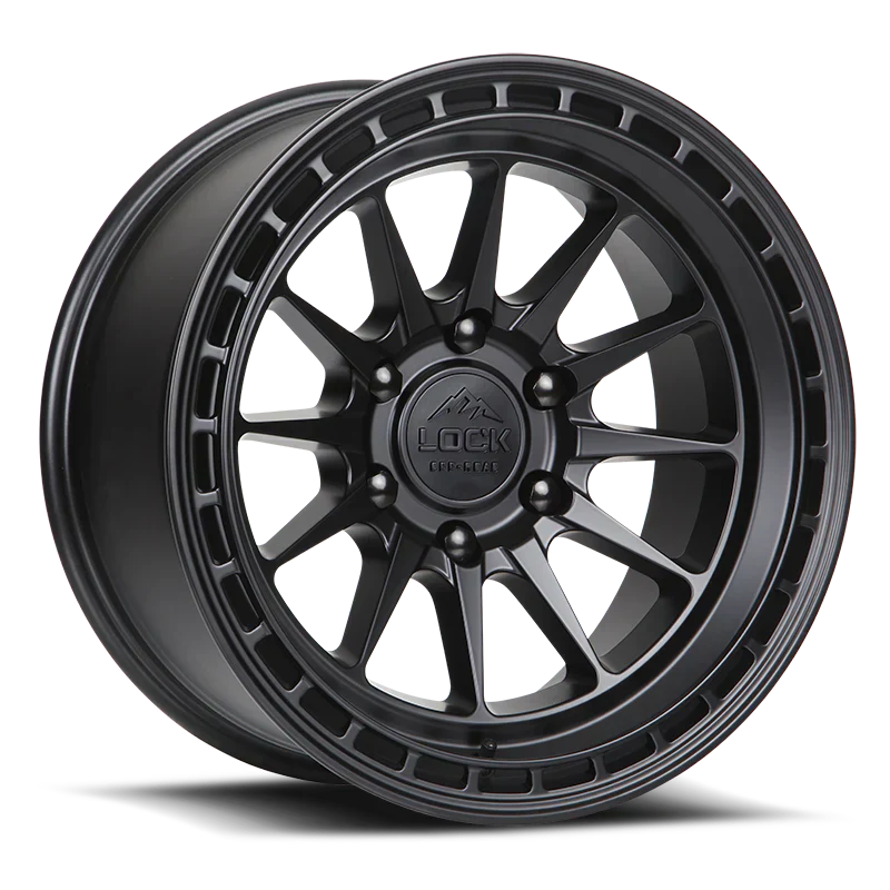 LOCK OFF-ROAD BAJA WHEELS MATTE BLACK
