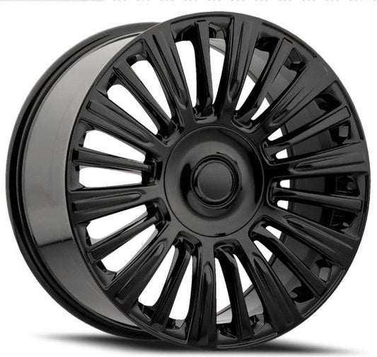 OE CONCEPT 2023-24 ESCALADE PLATINUM  REPLICA WHEEL GLOSS BLACK