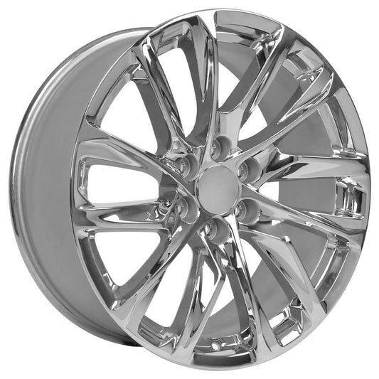 OE WHEELS CA90 22x9 6X139.7 28 CHROME