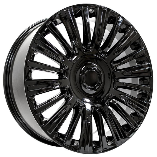 OE WHEELS CA92 22x9 6X139.7 28 GLOSS BLACK
