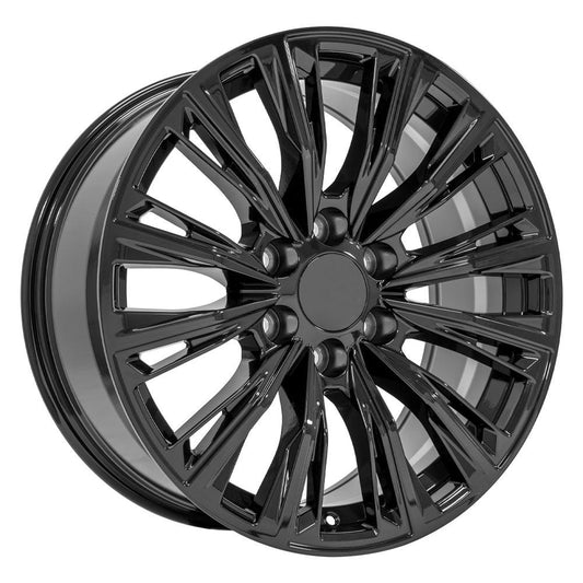 OE WHEELS CA93 20x9 6X139.7 28 GLOSS BLACK
