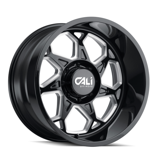 CALI OFF-ROAD SEVENFOLD GLOSS BLACK MILLED