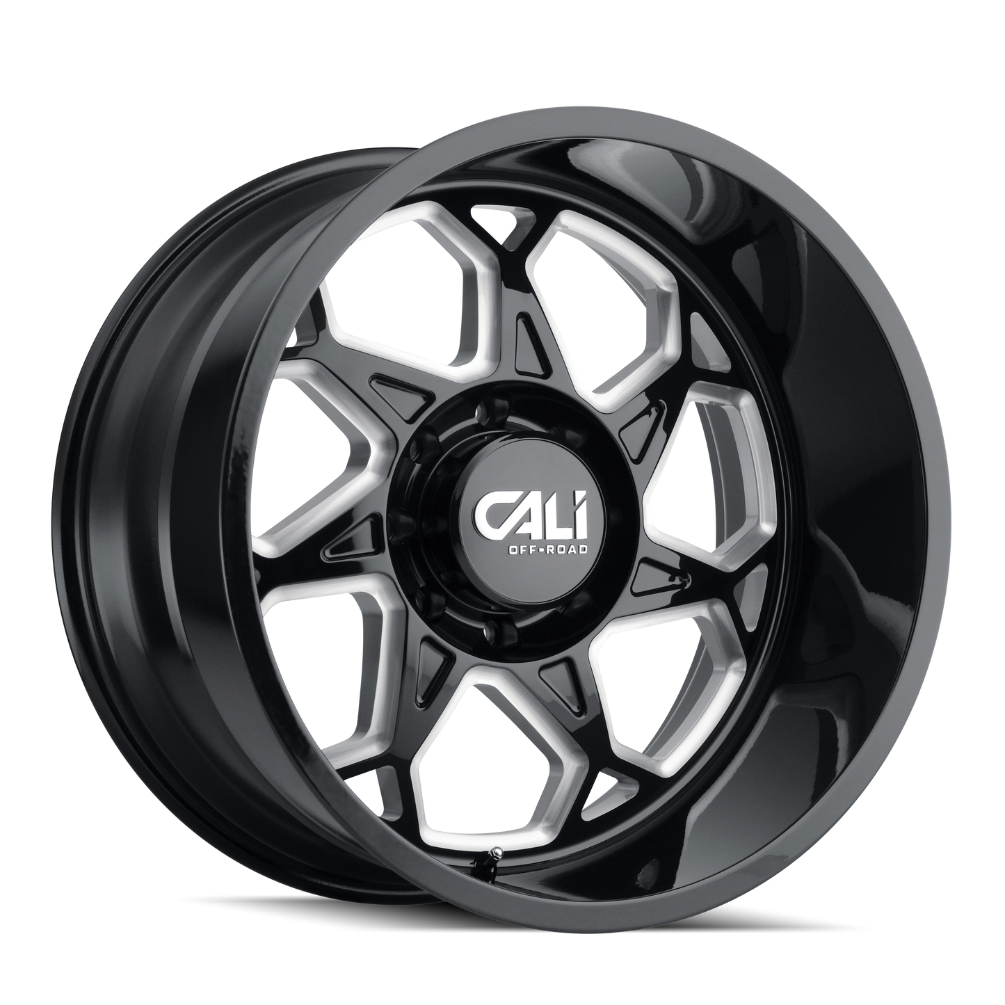 CALI OFF-ROAD SEVENFOLD GLOSS BLACK MILLED