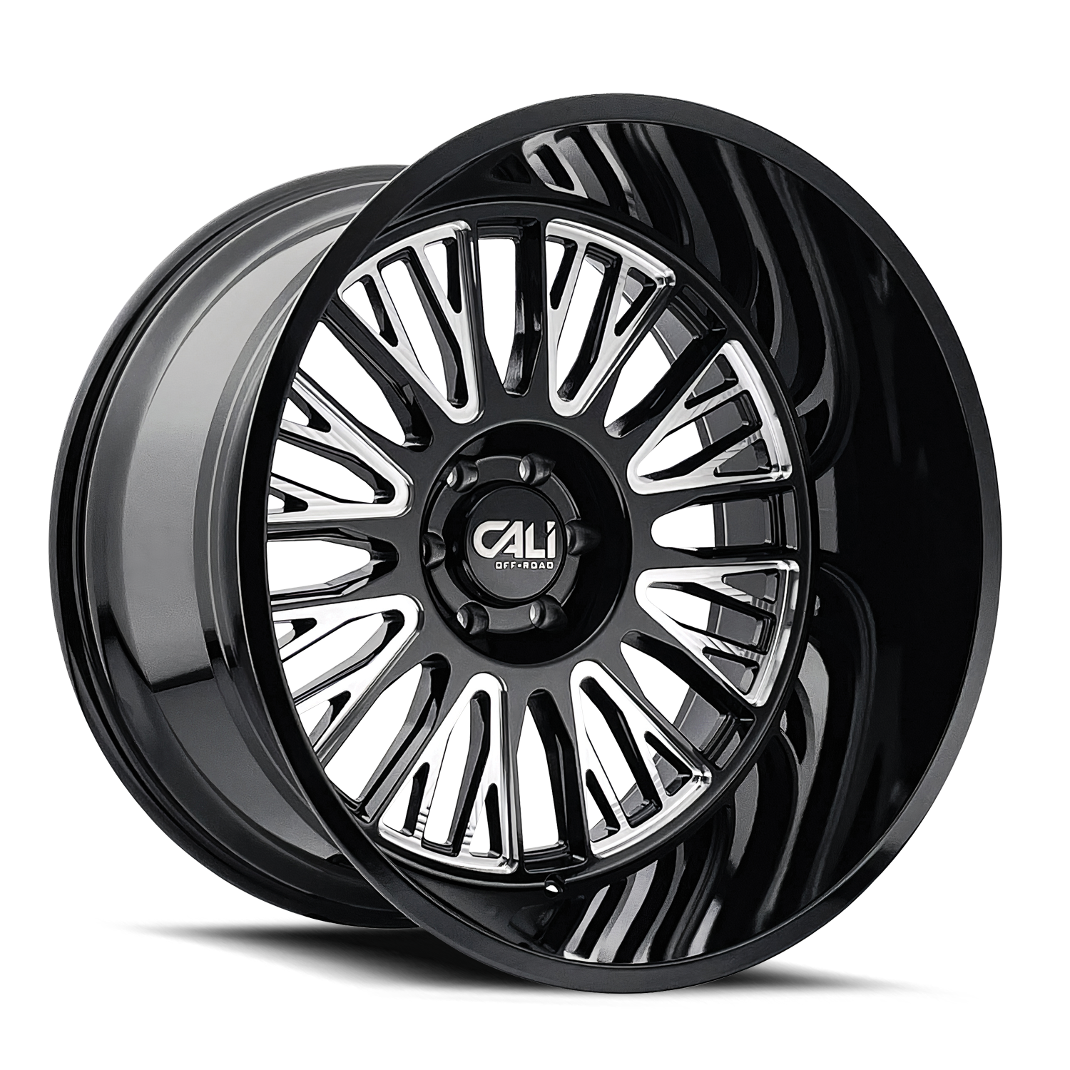 CALI OFF-ROAD VERTEX GLOSS BLACK MILLED