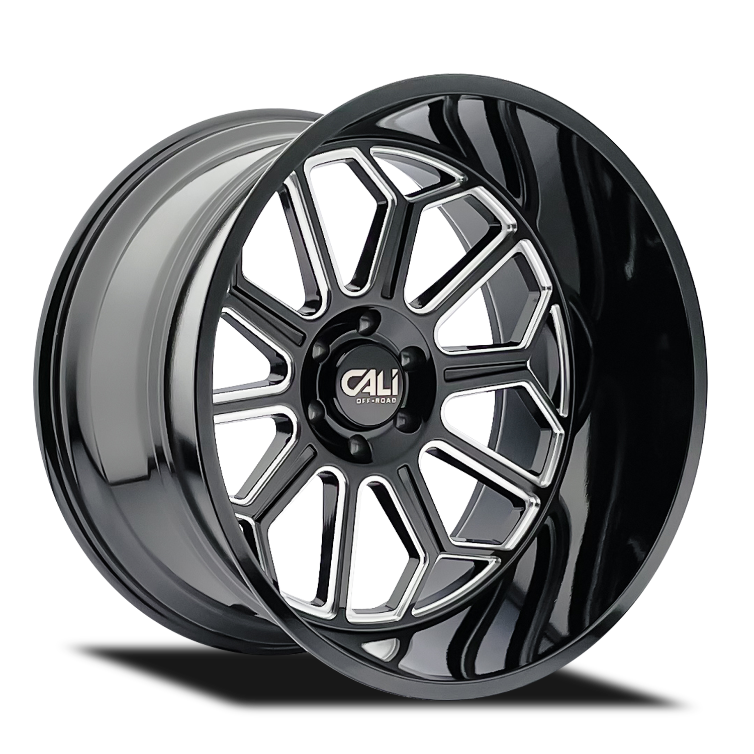 CALI OFF-ROAD AUBURN GLOSS BLACK MILLED