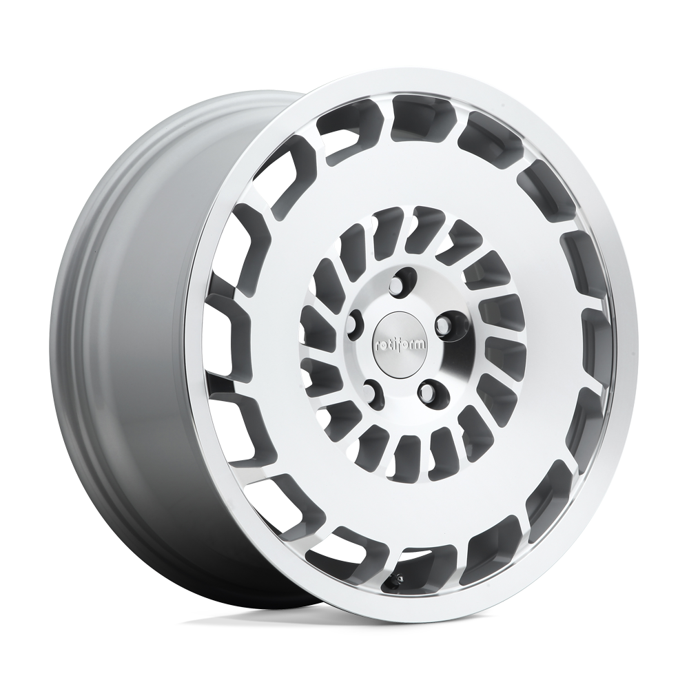 Rotiform R135 CCV GLOSS SILVER MACHINED