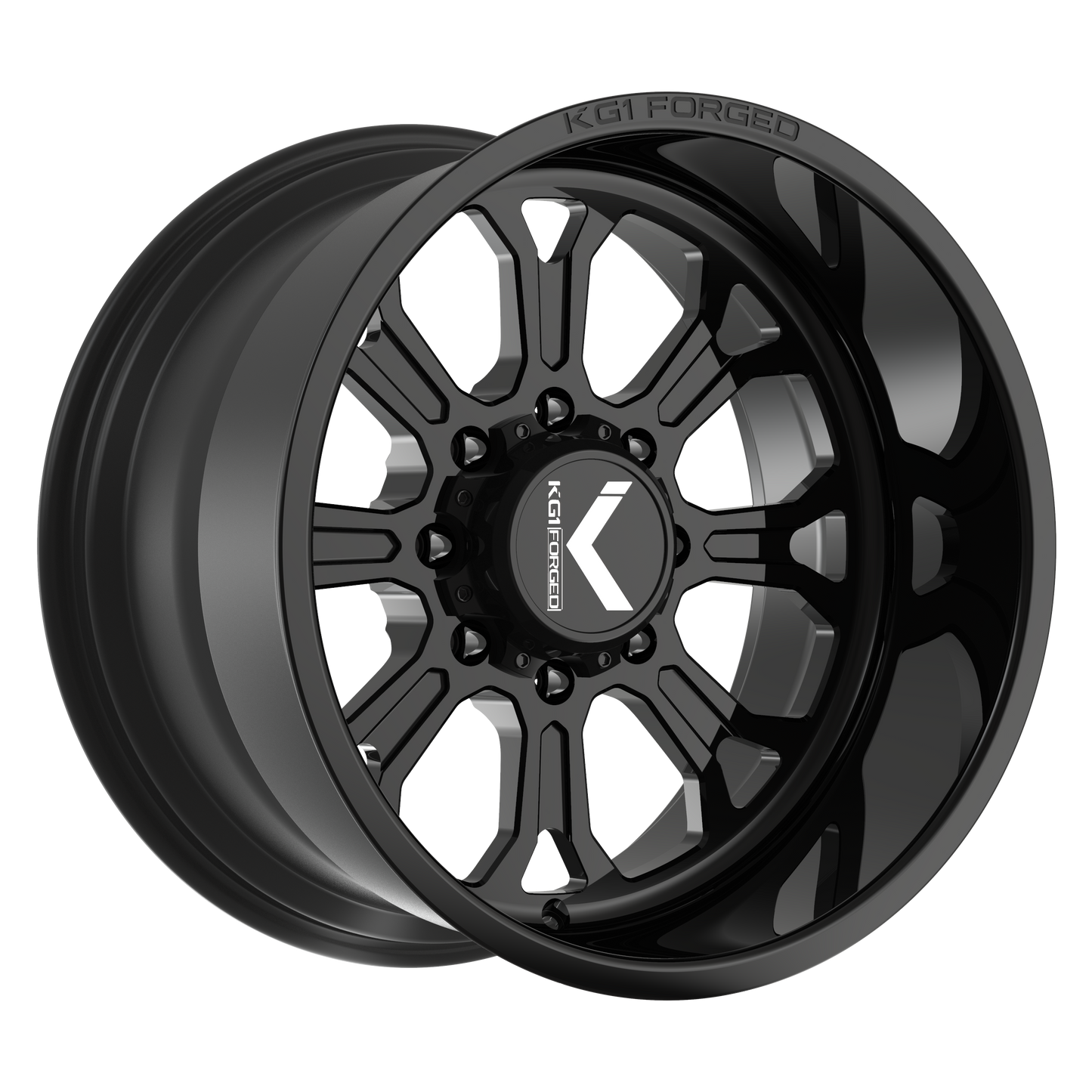 KG1 CHECKMATE CUSTOM WHEEL GLOSS BLACK